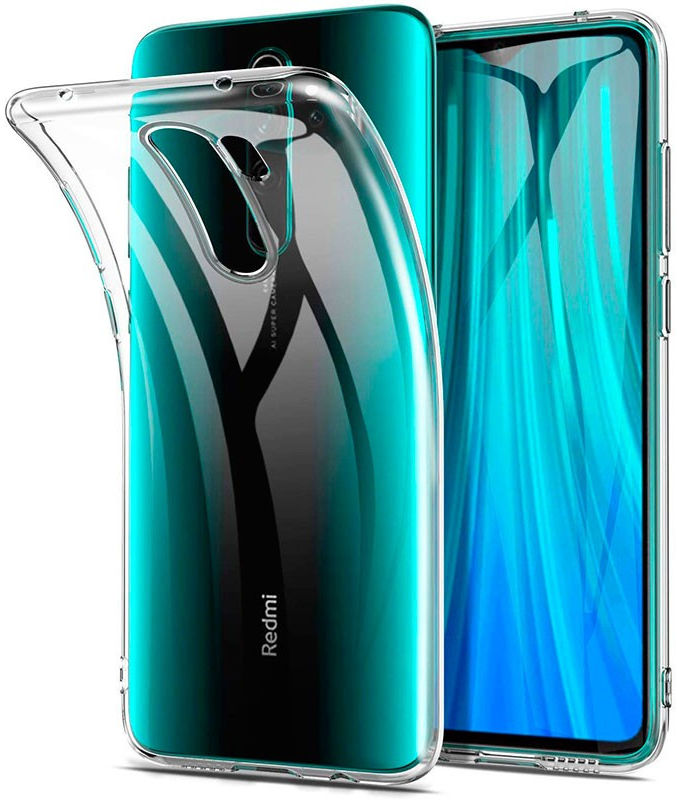 Xiaomi Redmi 9 Hoesje Dun TPU Transparant afbeelding 1