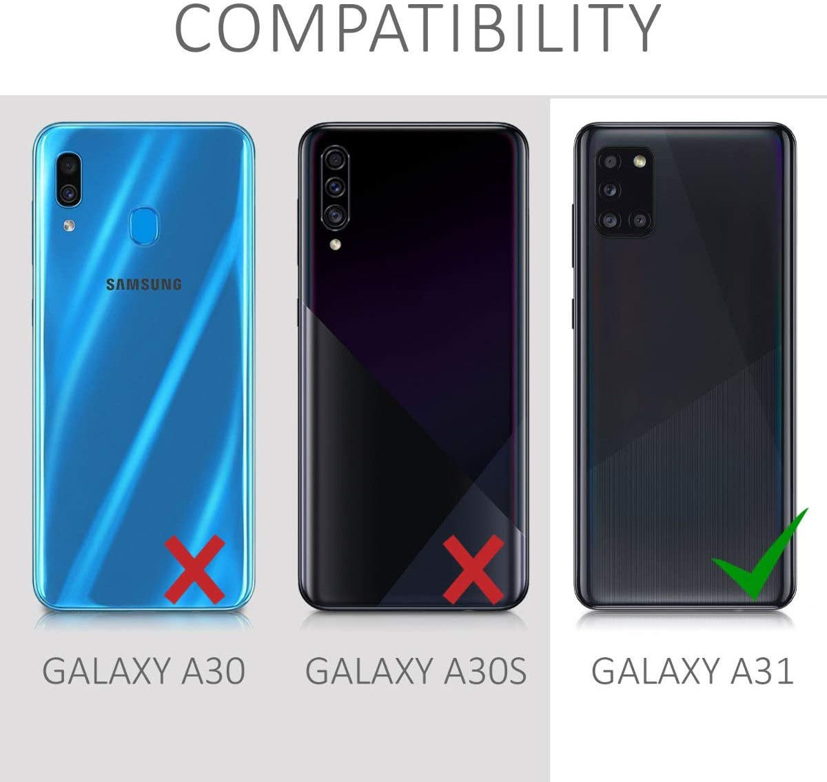 Samsung Galaxy A31 Hoesje Dun TPU Back Cover Transparant afbeelding 8