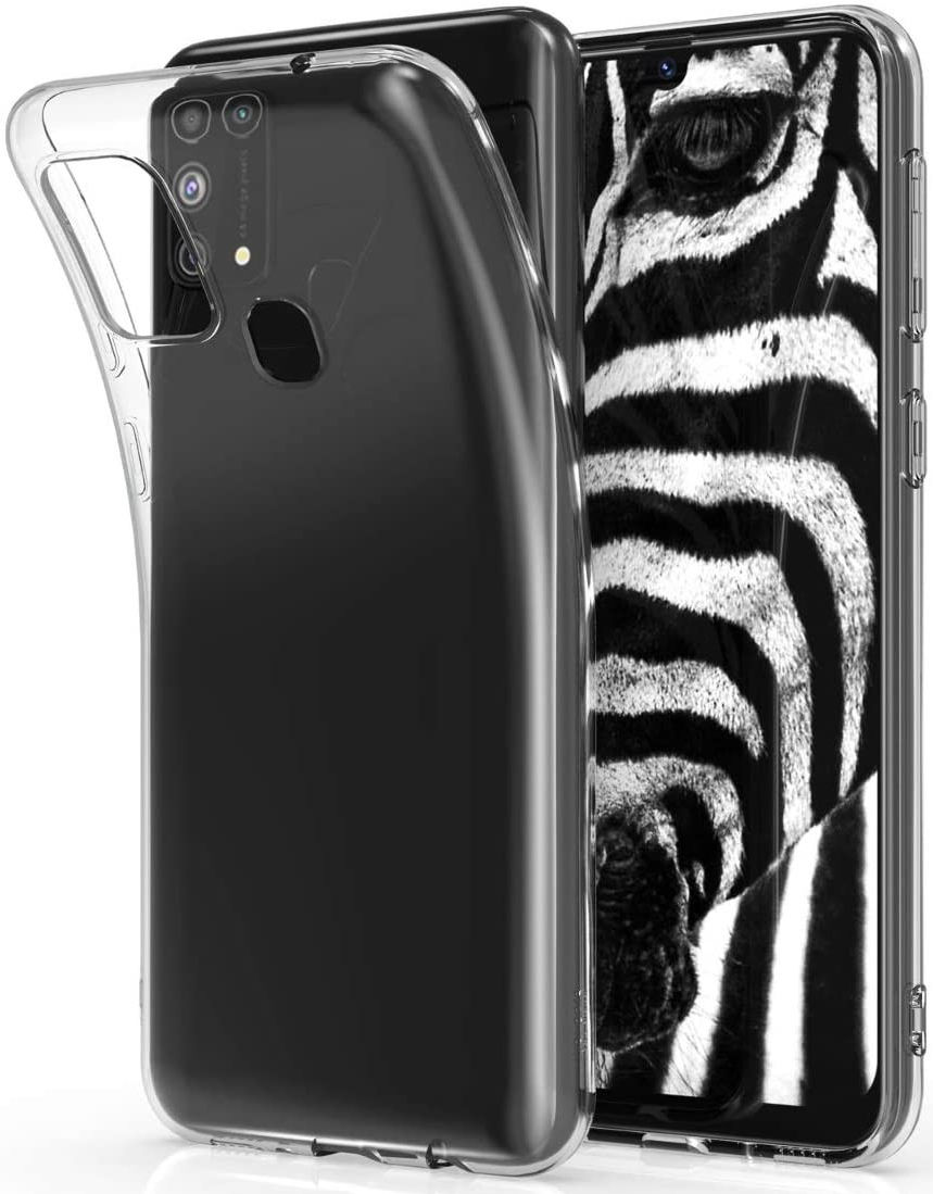 Samsung Galaxy M31 Hoesje Dun TPU Transparant afbeelding 1