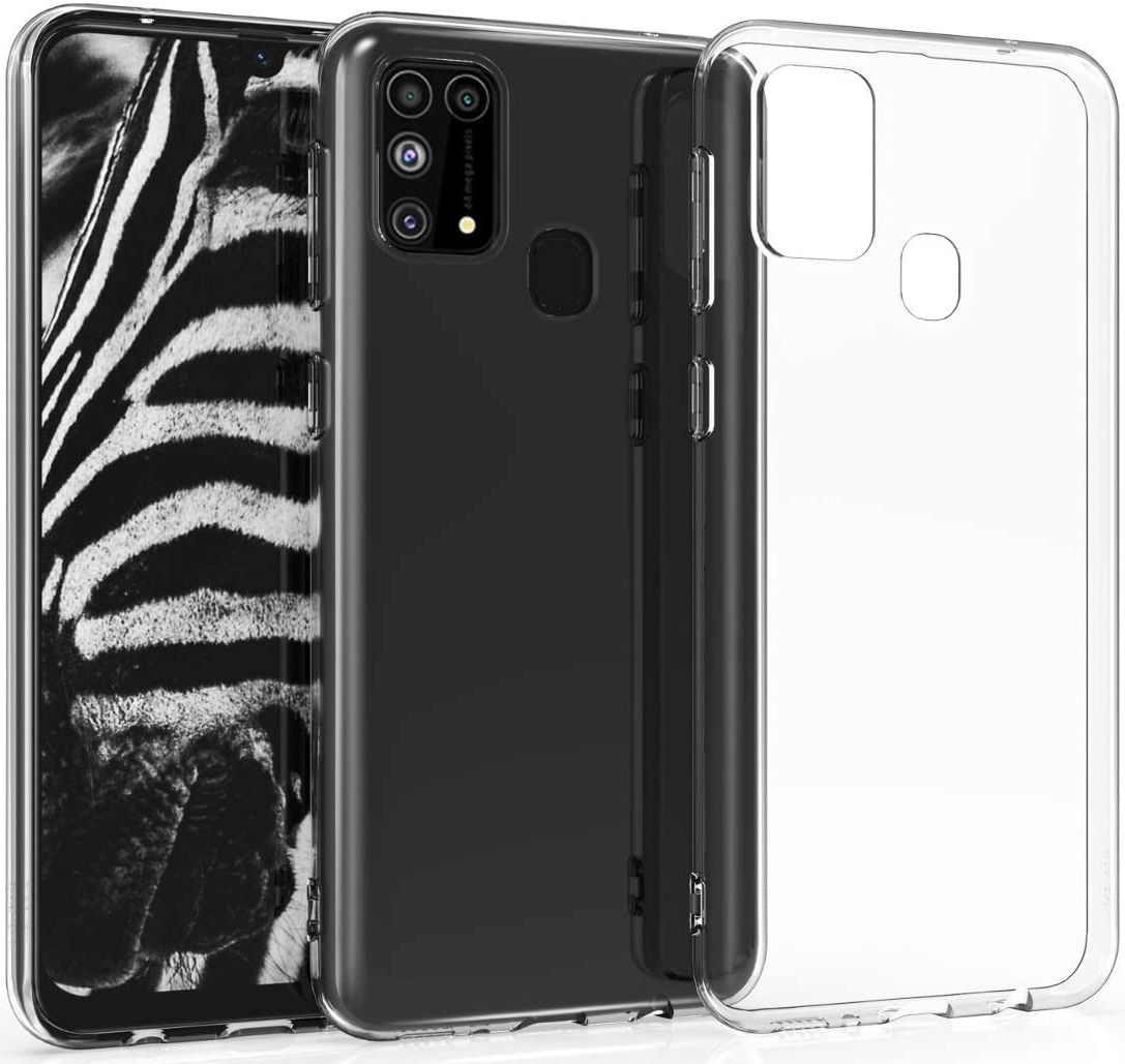 Samsung Galaxy M31 Hoesje Dun TPU Transparant afbeelding 5