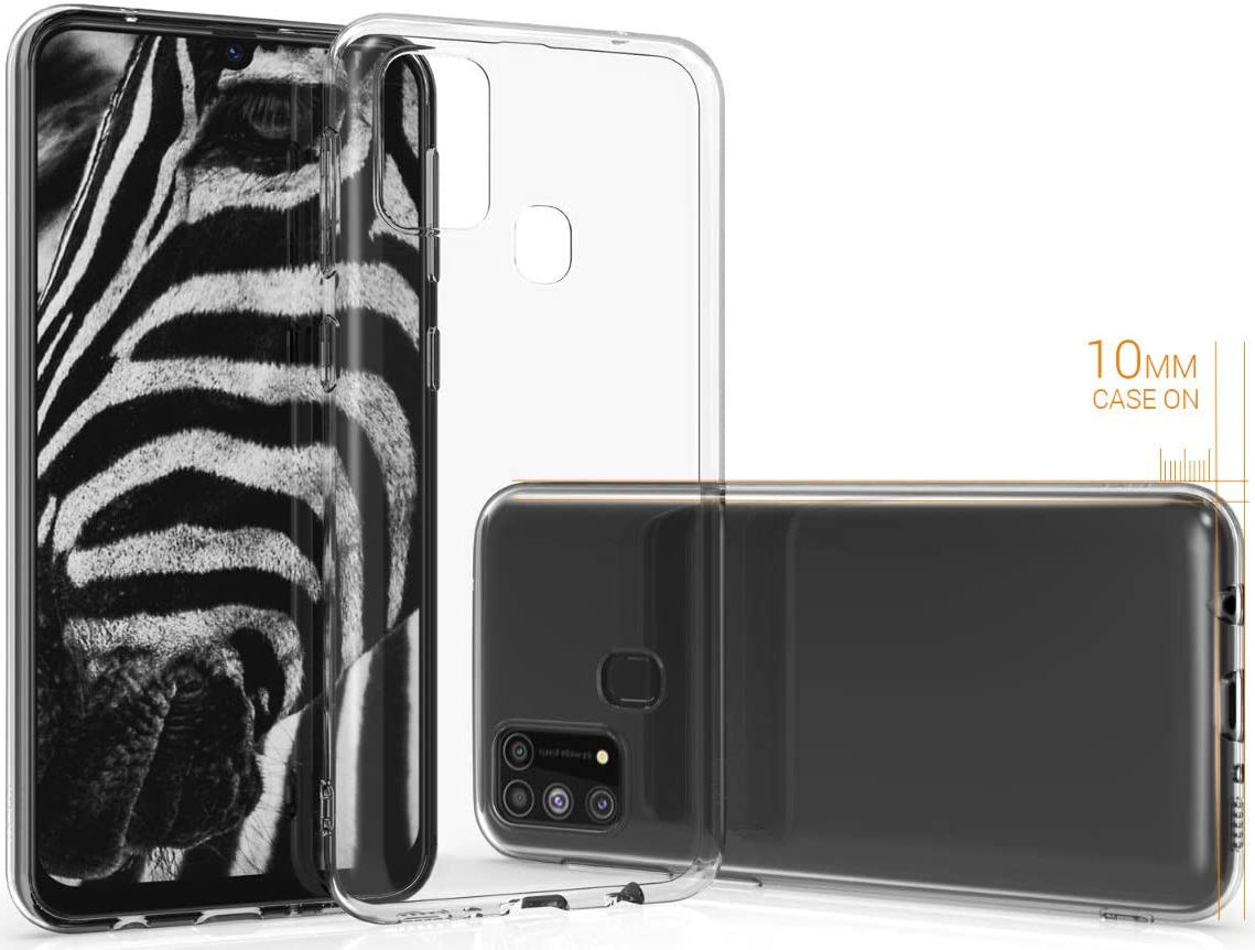 Samsung Galaxy M31 Hoesje Dun TPU Transparant afbeelding 6
