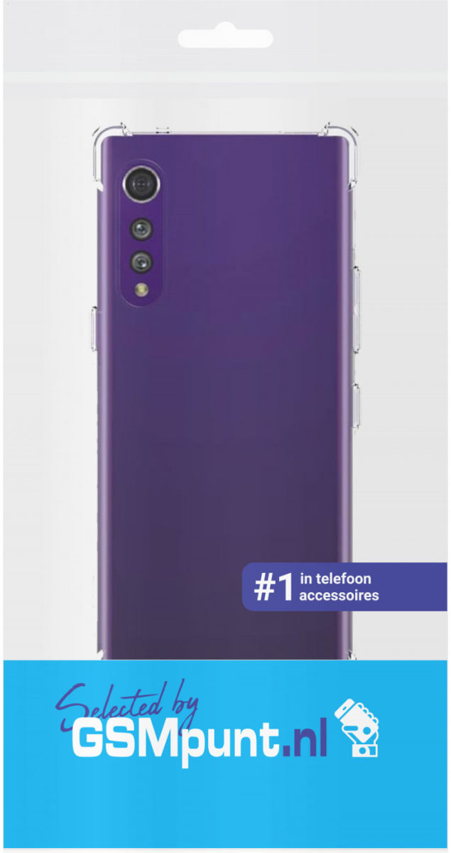 LG Velvet Hoesje Schokbestendig en Dun TPU Transparant afbeelding 4