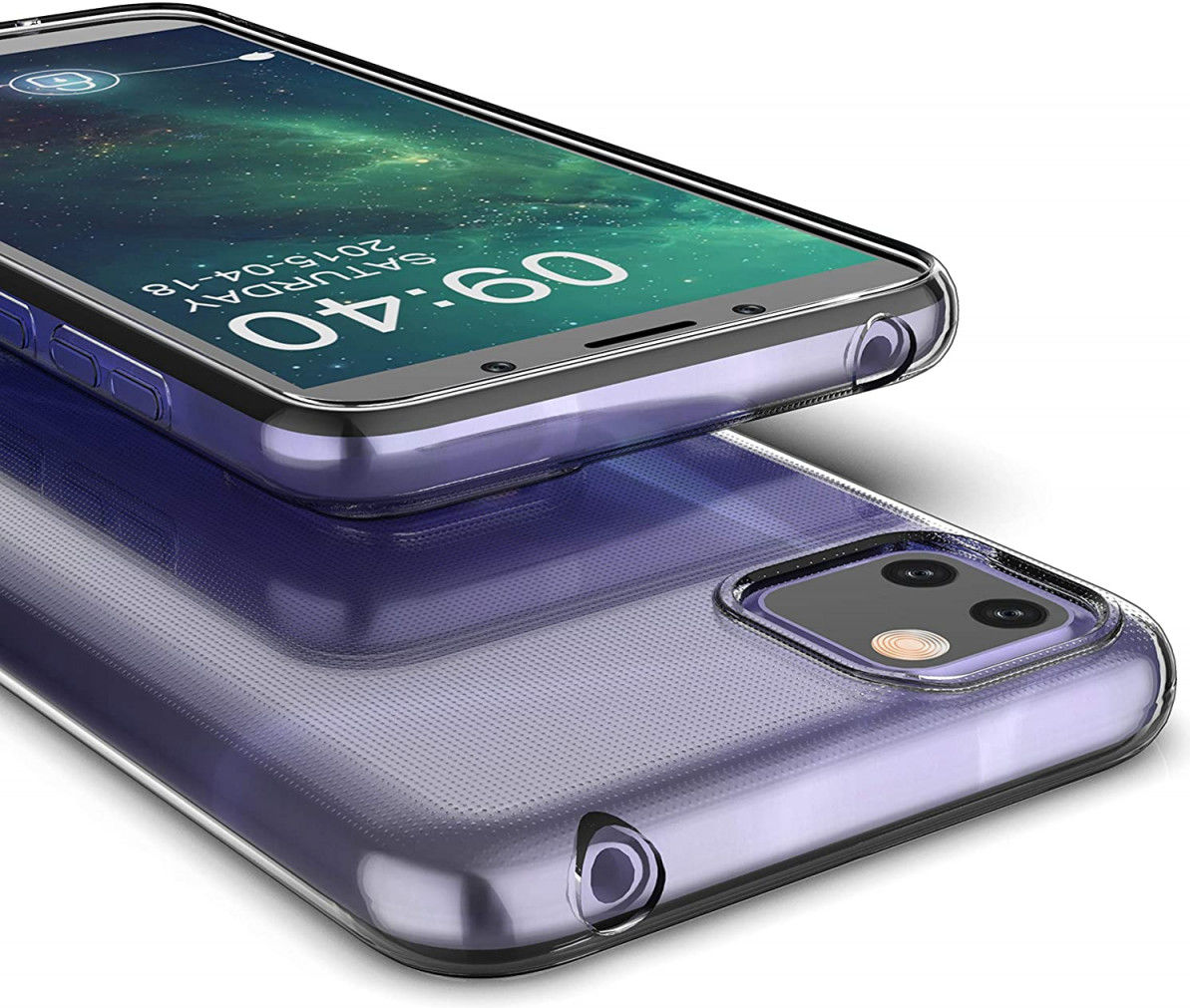 Huawei Y5P Hoesje Schokbestendig en Dun TPU Transparant afbeelding 6