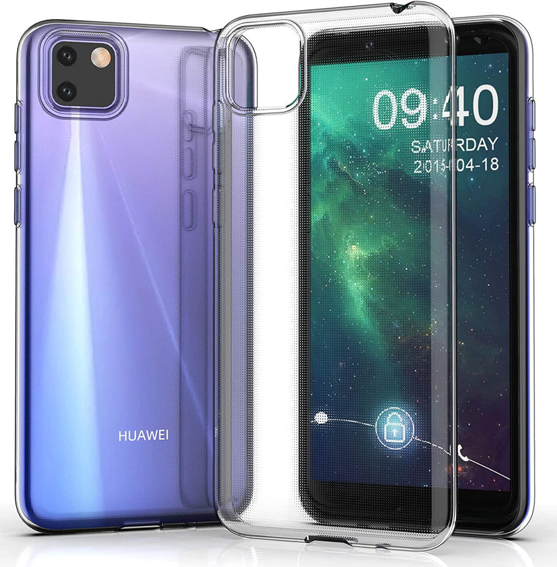 Huawei Y5P Hoesje Schokbestendig en Dun TPU Transparant afbeelding 9