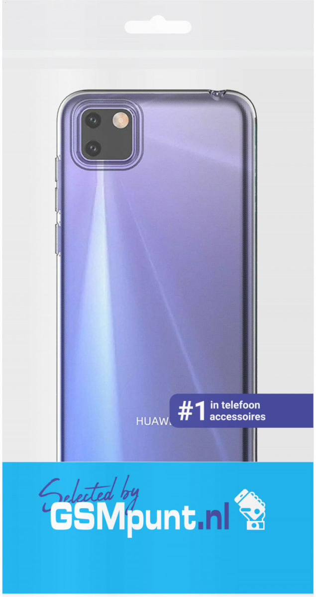 Huawei Y5P Hoesje Schokbestendig en Dun TPU Transparant afbeelding 2