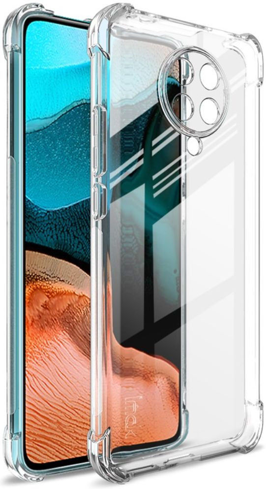Xiaomi Poco F2 Pro Hoesje Schokbestendig en Dun TPU Transparant afbeelding 1