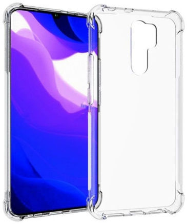 Xiaomi Redmi 9 Hoesje Schokbestendig en Dun TPU Transparant afbeelding 1