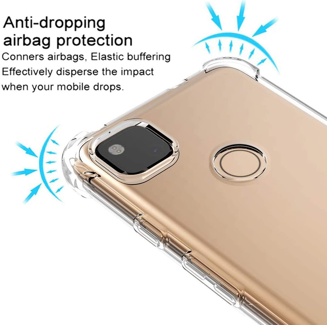 Google Pixel 4A Hoesje Schokbestendig en Dun TPU Transparant afbeelding 4