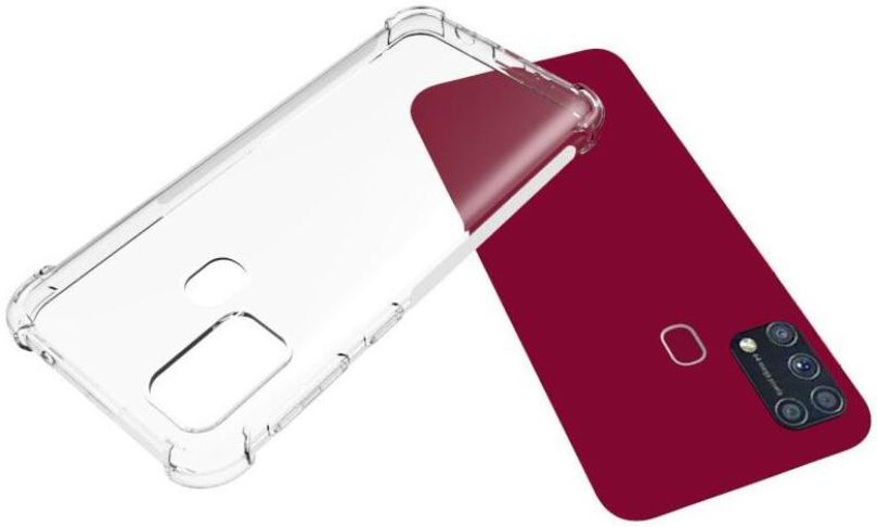 Samsung Galaxy M31 Hoesje Schokbestendig en Dun TPU Transparant afbeelding 4