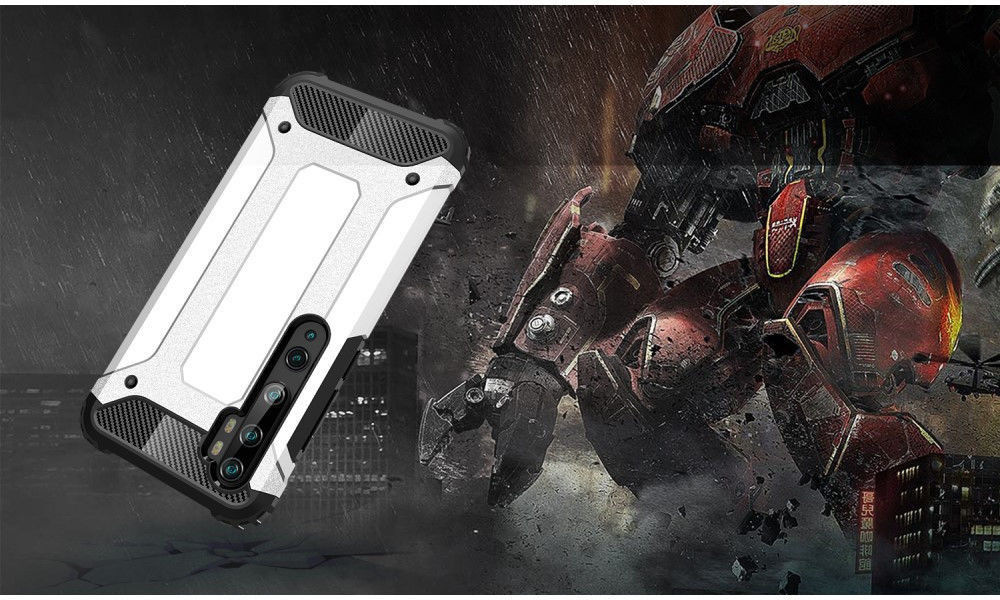 Motorola Edge Hoesje Shock Proof Hybride Backcover Zwart afbeelding 8