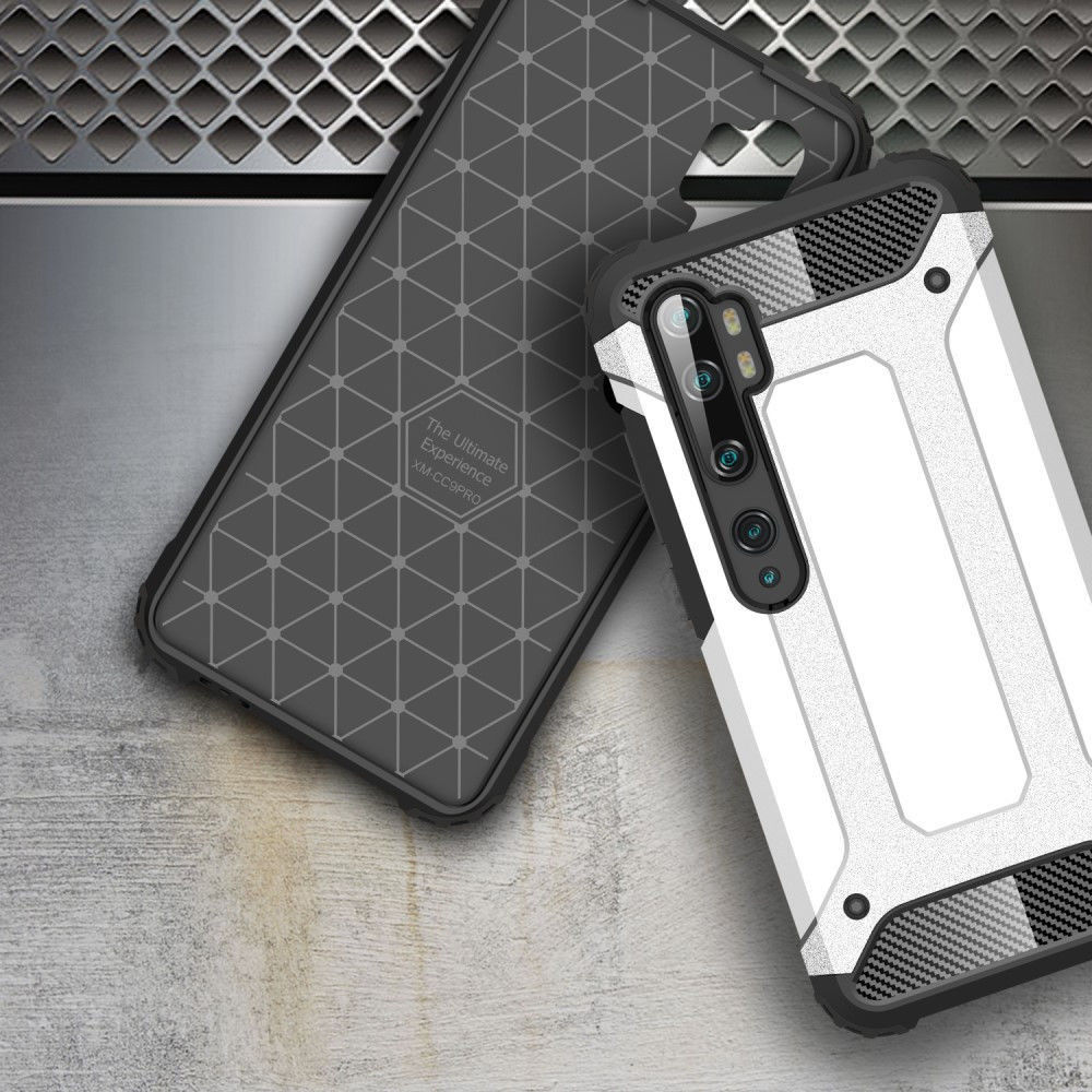 Motorola Edge Hoesje Shock Proof Hybride Backcover Donker Blauw afbeelding 5