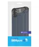 Samsung Galaxy A31 Hoesje Shock Proof Hybride Back Cover Donker Blauw