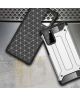 Samsung Galaxy Note 20 Hoesje Shock Proof Hybride Backcover Zwart