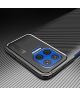Motorola Moto G 5G Plus Siliconen Carbon Hoesje Zwart