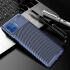 Motorola Moto G 5G Plus Siliconen Carbon Hoesje Blauw afbeelding 2