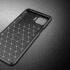 Motorola Moto G 5G Plus Siliconen Carbon Hoesje Blauw afbeelding 6