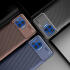Motorola Moto G 5G Plus Siliconen Carbon Hoesje Blauw afbeelding 7