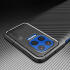 Motorola Moto G 5G Plus Siliconen Carbon Hoesje Blauw afbeelding 5