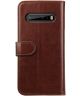 Rosso Element LG V60 ThinQ Hoesje Book Cover Wallet Case Bruin