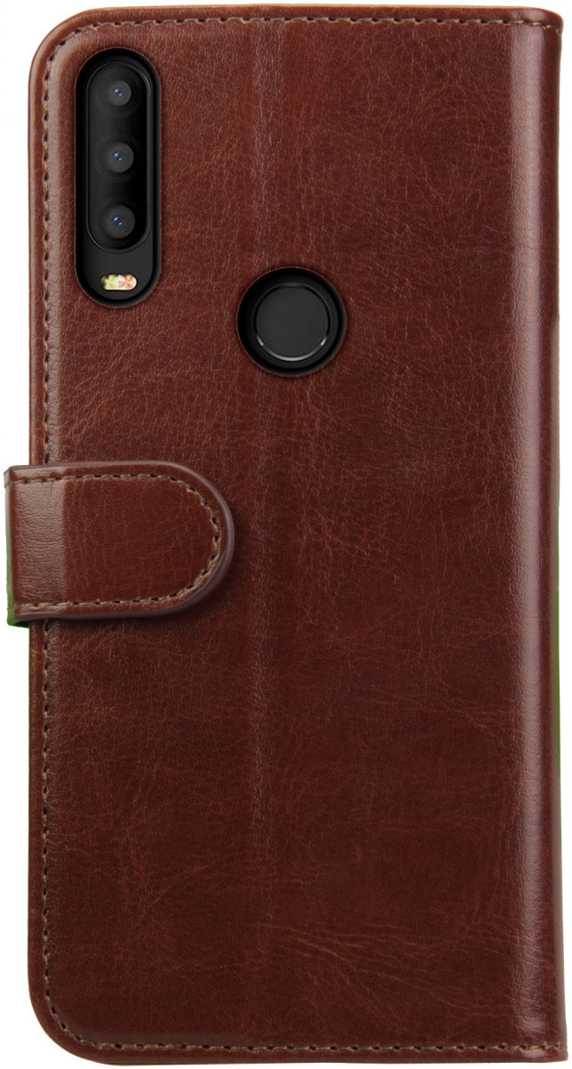 Rosso Element Alcatel 1SE 2020 Hoesje Book Cover Wallet Case Bruin afbeelding 5