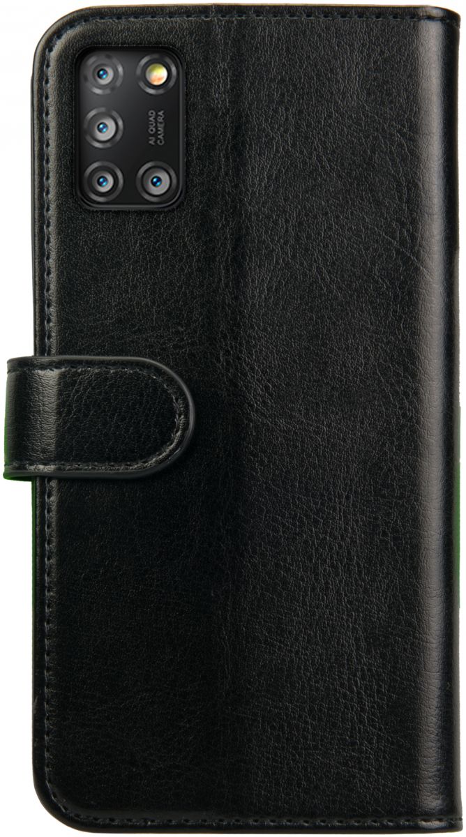 Rosso Element Alcatel 3X 2020 Hoesje Book Cover Wallet Case Zwart afbeelding 2