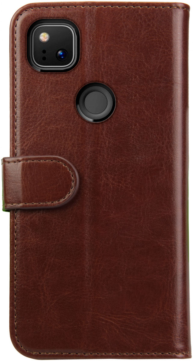 Rosso Element Google Pixel 4A Hoesje Book Cover Wallet Case Bruin afbeelding 5