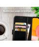 Rosso Element Samsung Galaxy A01 Hoesje Book Cover Wallet Case Zwart