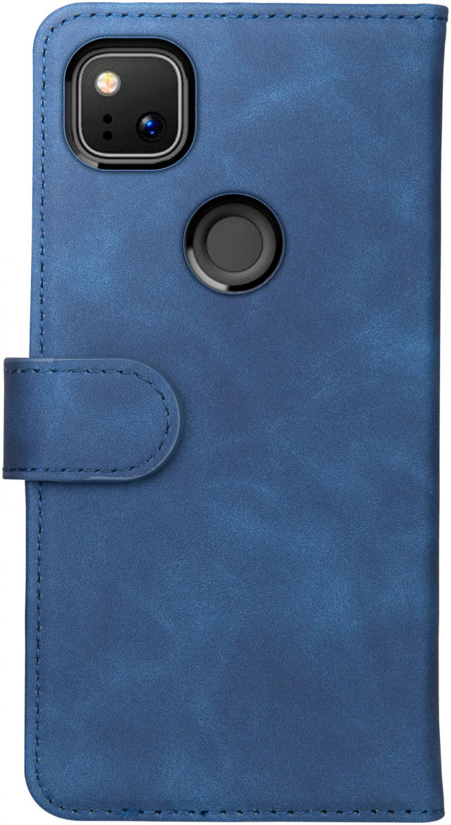 Rosso Element Google Pixel 4A Hoesje Book Cover Wallet Case Blauw afbeelding 2
