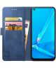 Rosso Element Oppo A52 / A72 Hoesje Book Cover Wallet Case Blauw
