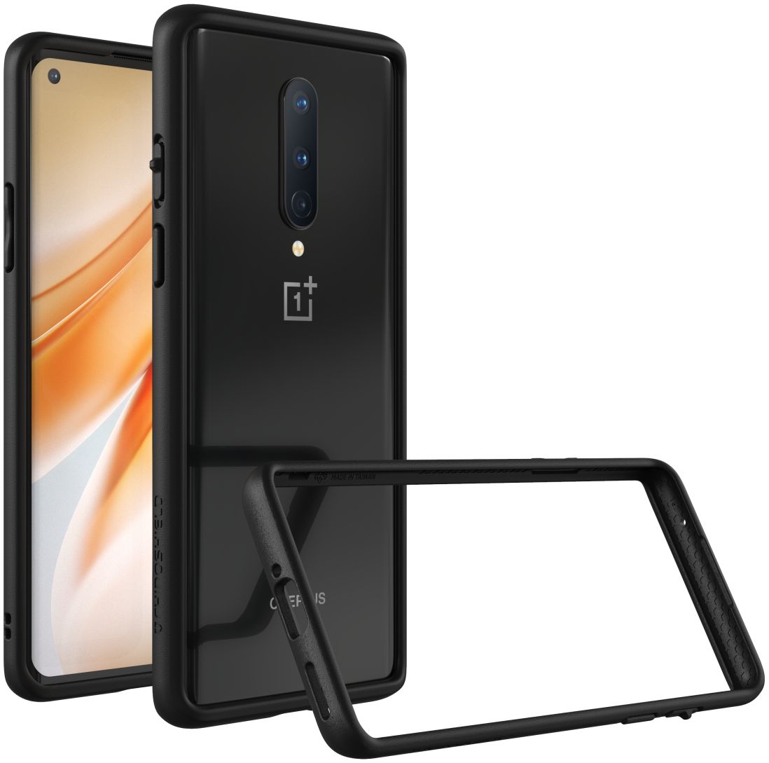 RhinoShield CrashGuard OnePlus 8 Hoesje Bumper Zwart afbeelding 2
