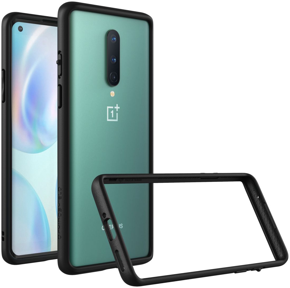RhinoShield CrashGuard OnePlus 8 Hoesje Bumper Zwart afbeelding 3