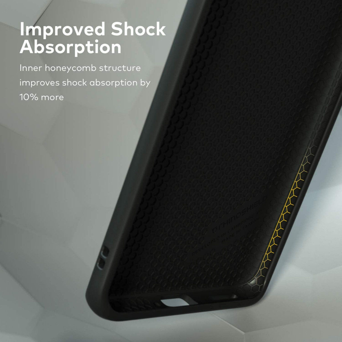 RhinoShield SolidSuit OnePlus 8 Hoesje Zwart Carbon Fiber GSMpunt.nl