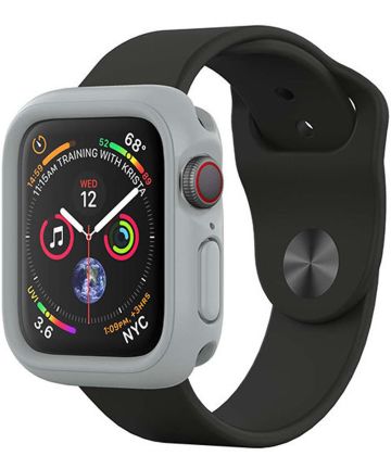 RhinoShield CrashGuard NX Apple Watch 40MM Hoesje Bumper Grijs Cases