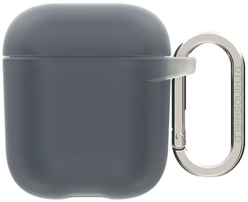 RhinoShield Apple AirPods Hard Plastic Hoesje Grijs afbeelding 2
