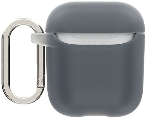 RhinoShield Apple AirPods Hard Plastic Hoesje Grijs afbeelding 3