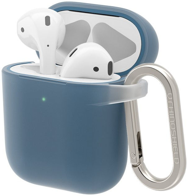 RhinoShield Apple AirPods Hard Plastic Hoesje Blauw afbeelding 1