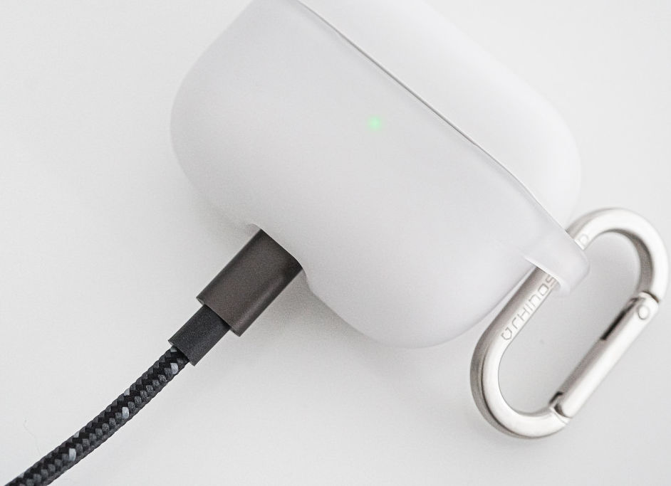 RhinoShield Apple AirPods Pro Hoesje Hard Plastic Wit afbeelding 6