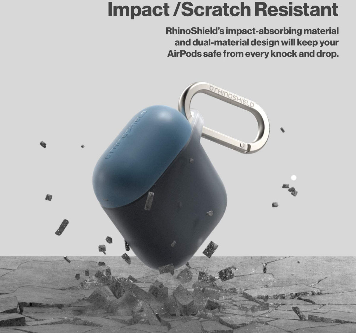 RhinoShield Apple AirPods Pro Hoesje Hard Plastic Geel afbeelding 6