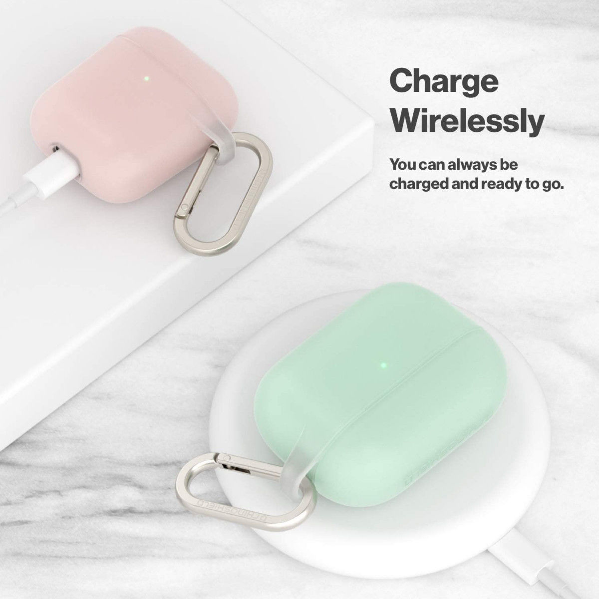 RhinoShield Apple AirPods Pro Hoesje Hard Plastic Geel afbeelding 7