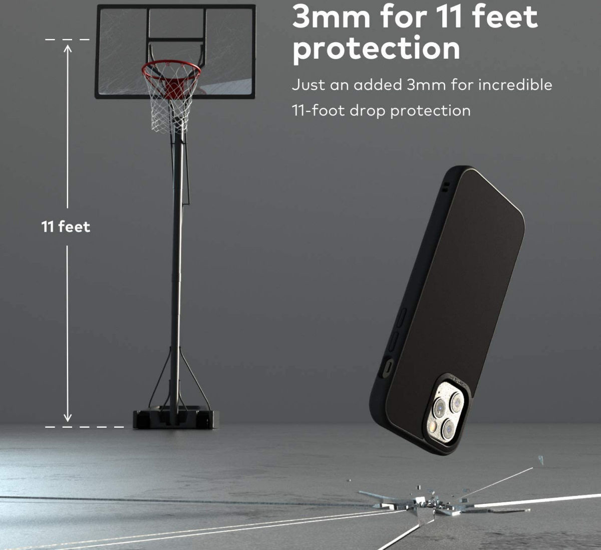 RhinoShield SolidSuit Samsung Galaxy A41 Hoesje Classic Black afbeelding 6