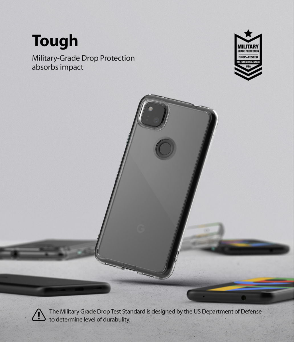 Ringke Fusion Google Pixel 4A Hoesje Transparant afbeelding 6