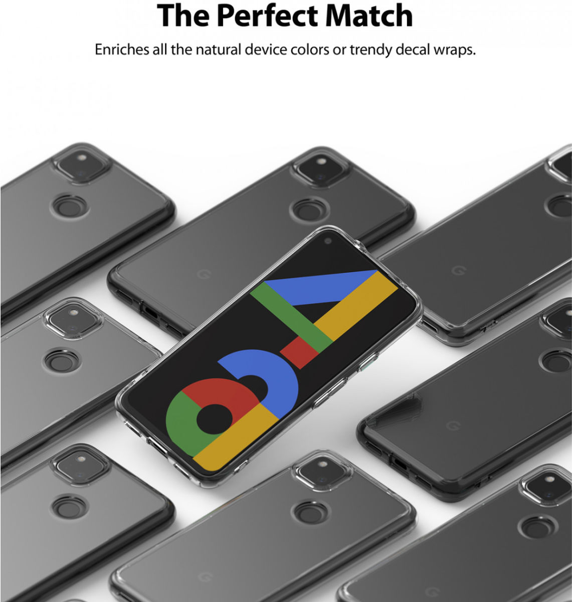 Ringke Fusion Google Pixel 4A Hoesje Transparant afbeelding 7