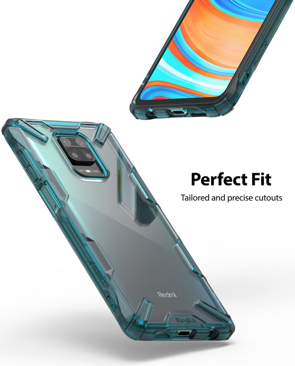 Ringke Fusion X Xiaomi Redmi Note 9S / Note 9 Pro Hoesje Camo Zwart afbeelding 5