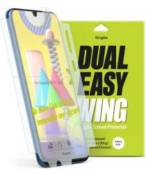 Ringke Dual Easy Wing Samsung Galaxy M31 Screenprotector (Duo Pack)