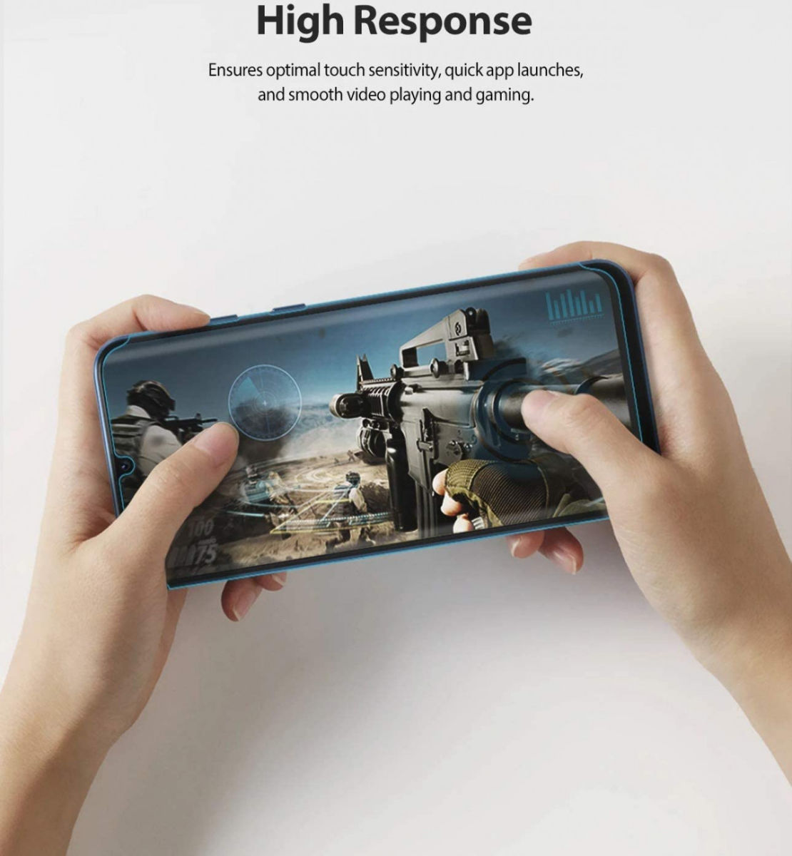 Ringke Dual Easy Wing Samsung Galaxy M31 Screenprotector (Duo Pack) afbeelding 5