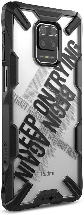 Ringke Fusion X Design Xiaomi Redmi Note 9S / Note 9 Pro Cross afbeelding 1