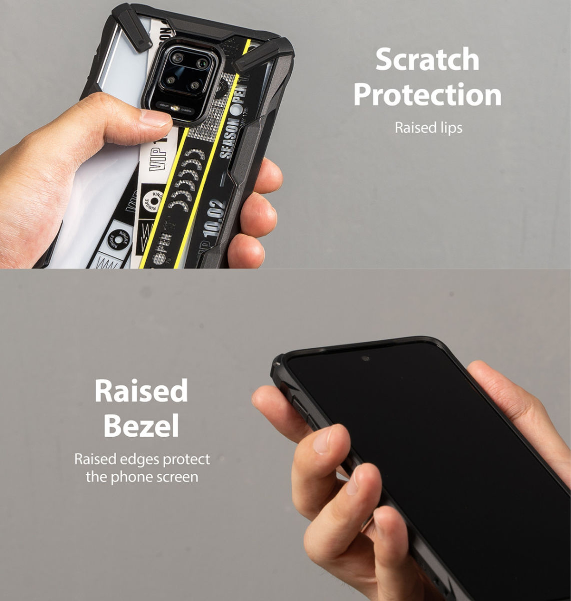 Ringke Fusion X Design Xiaomi Redmi Note 9S / Note 9 Pro Cross afbeelding 6