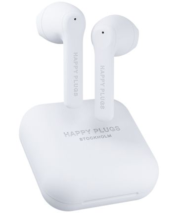 Happy Plugs Air 1 Go Draadloze Bluetooth Oordopjes Wit Headsets