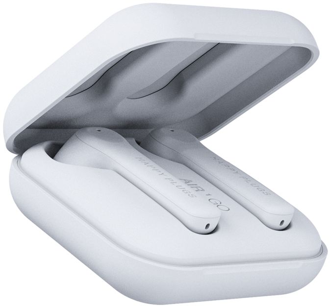 Happy Plugs Air 1 Go Draadloze Bluetooth Oordopjes Wit afbeelding 3