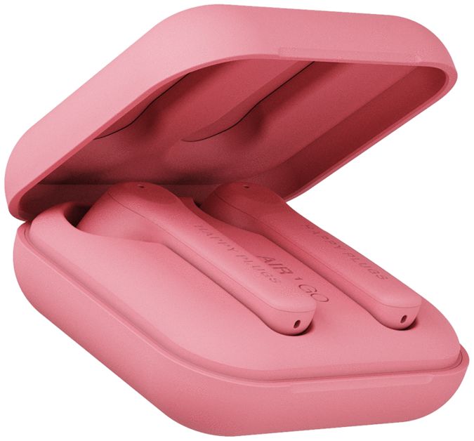 Happy Plugs Air 1 Go Draadloze Bluetooth Oordopjes Roze afbeelding 3